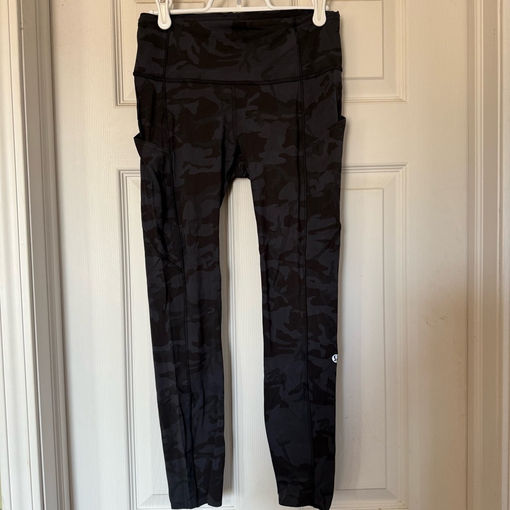Lululemon Black Camo Leggings